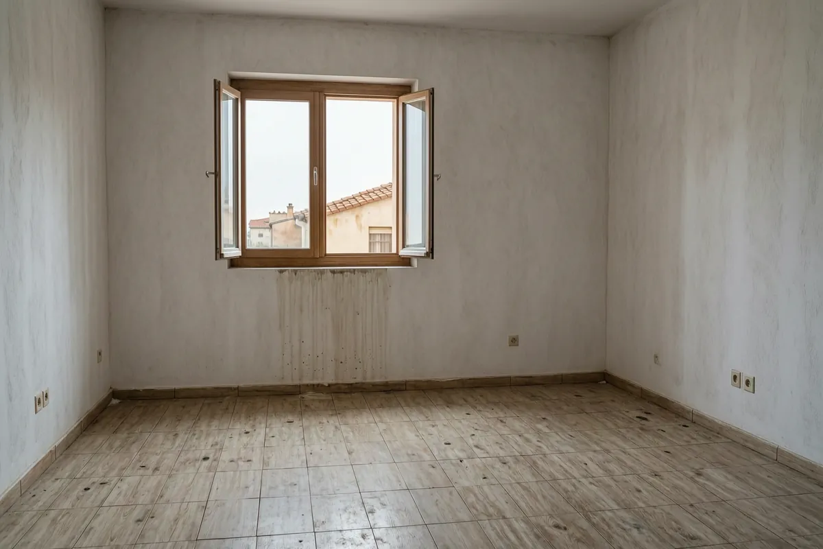 Vivienda de Torrevieja ya despejada